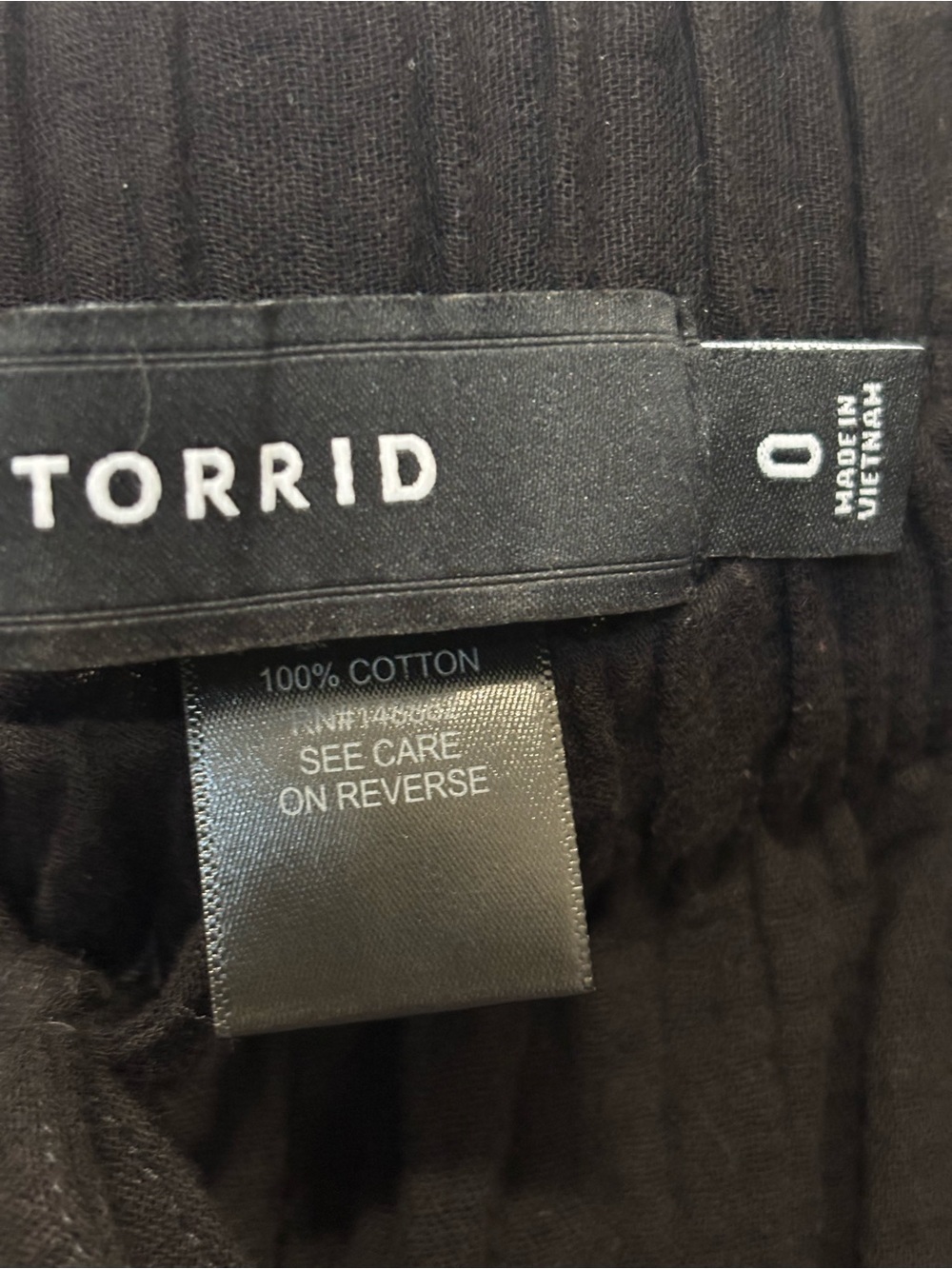 Torrid 100% Cotton Pull-On High-Rise Relaxed Jogger - Picture 9 of 10